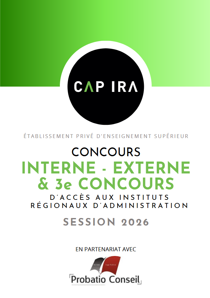 Exemplaire brochure CAP IRA